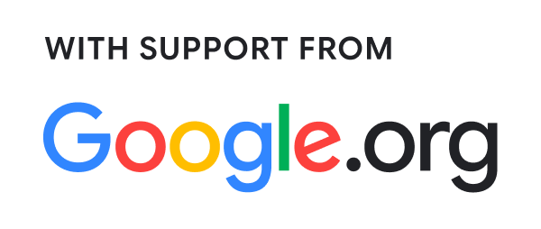 With support from Google.org